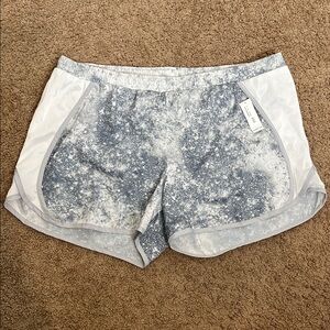 Women's Gray Patterned Running Shorts